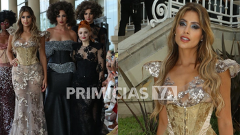 Milett Figueroa brilló en el Argentina Fashion Week en su debut como modelo en nuestro país
