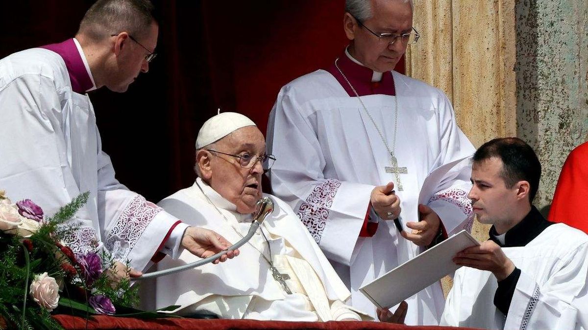 Horas antes de morir: así fue la última aparición pública del Papa Francisco