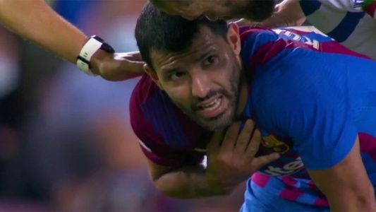 Sergio Kun Agüero podría tener que retirarse del fútbol por su arritmia cardíaca