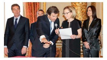 tras la asuncion de mahiques ardio el whatsapp de justicia legitima. ¿que se dijo?