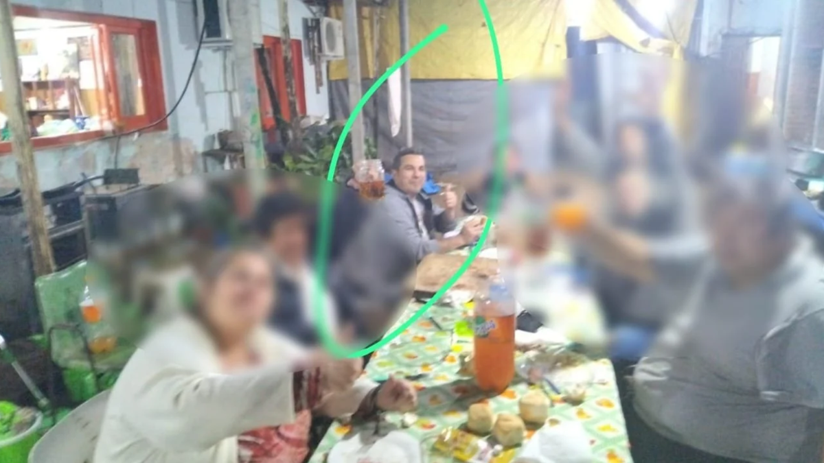 La foto que se viraliz&oacute; de Fabi&aacute;n Tablado y confirma su presencia en Misiones (Foto: Misionesonline).