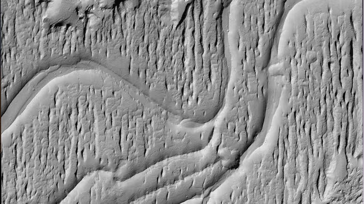 En la superficie de Marte hay "cauces" de lo que fueron r&iacute;os en alg&uacute;n momento de su evoluci&oacute;n. Desde hace 3.000 millones de a&ntilde;os, es un desierto. (Foto: Gentileza NASA)