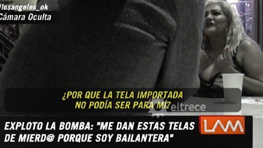 Gladys La Bomba Tucumana y una repudiable frase: Esta ropa es de una villera boliviana