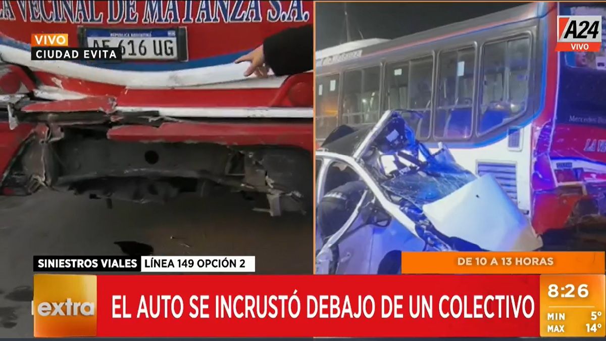 El vehículo venía a gran velocidad sobre la ruta 21 (Foto: captura de TV).