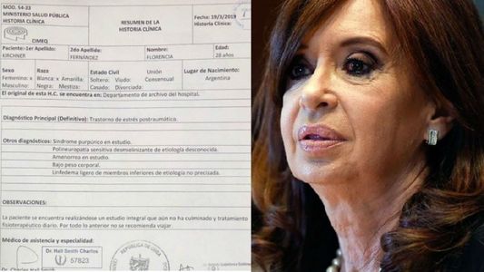 Cristina Kirchner reveló el diagnóstico médico de su hija Florencia: trastorno de estrés postraumático