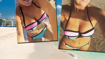 La periodista que demostró que ‘tiene lo suyo’ en las playas de Miami