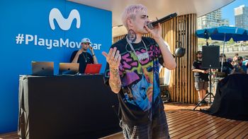 Movistar inauguró la temporada 2025 en Mar del Plata con un show sorpresa de LIT killah