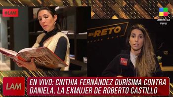 cinthia fernandez defendio a roberto castillo tras la demanda de la ex: no estaria con un padre deudor