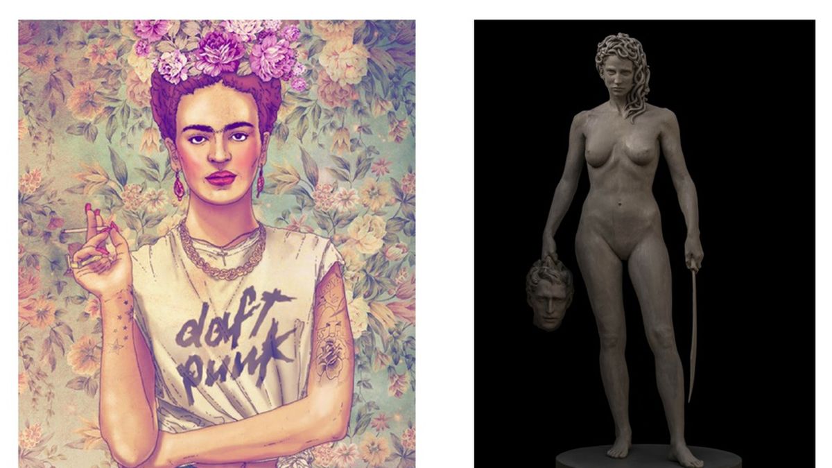 Arte y NFTs: Frida del Rey&nbsp;y la Medusa con la cabeza de Perseo