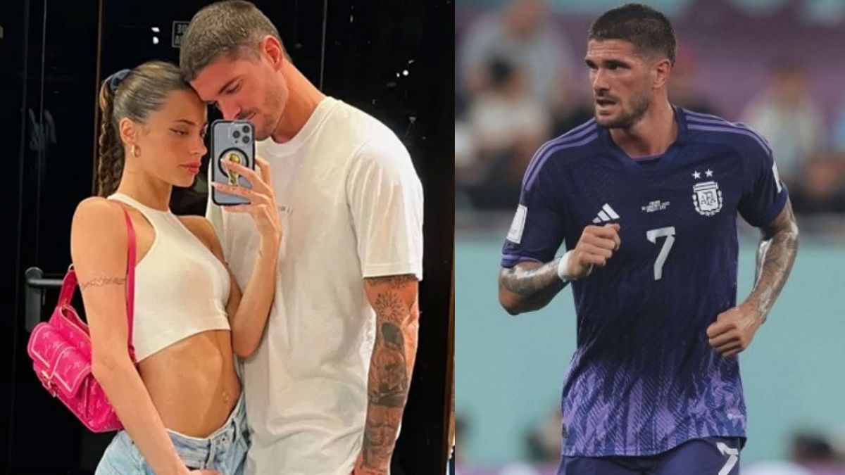 Rodrigo de Paul, más enamorado que nunca de Tini Stoessel.