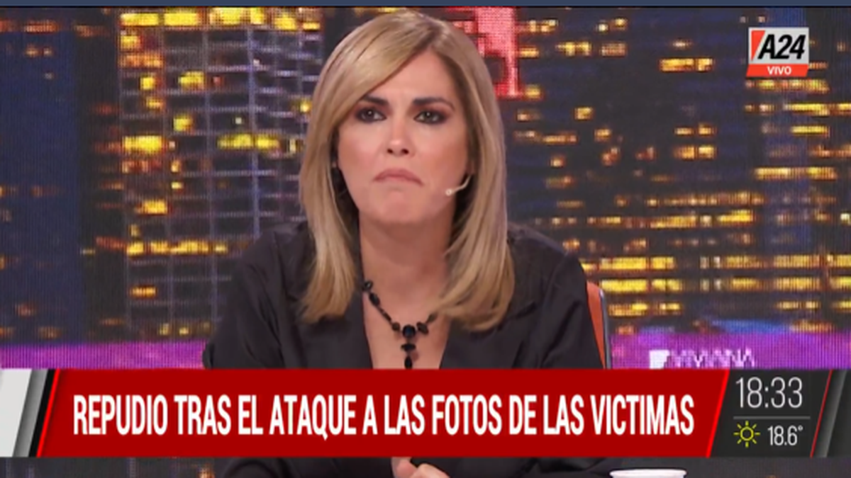Viviana Canosa condenó la vandalización al memorial de los muertos por coronavirus: Con los muertos