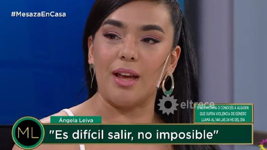 Ángela Leiva: Nunca me levantó la mano pero hizo cosas peores