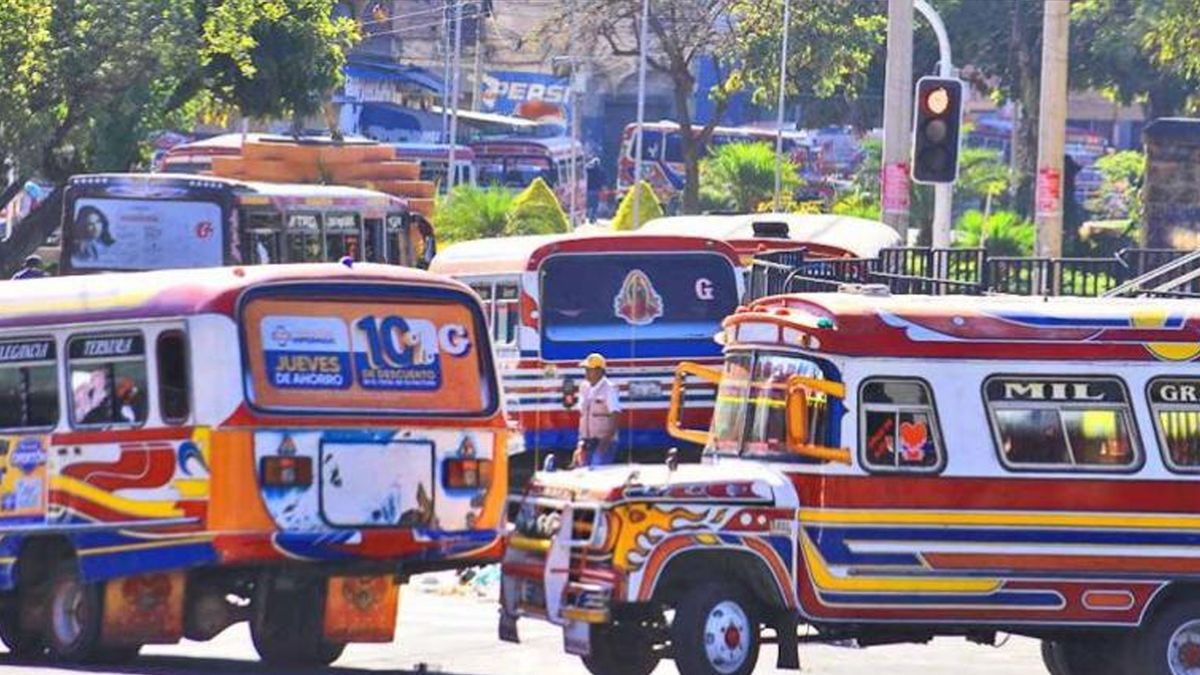 Los pocos colectivos regulares de La Paz, también de paro por tiempo indeterminado. (Foto: A24.com)