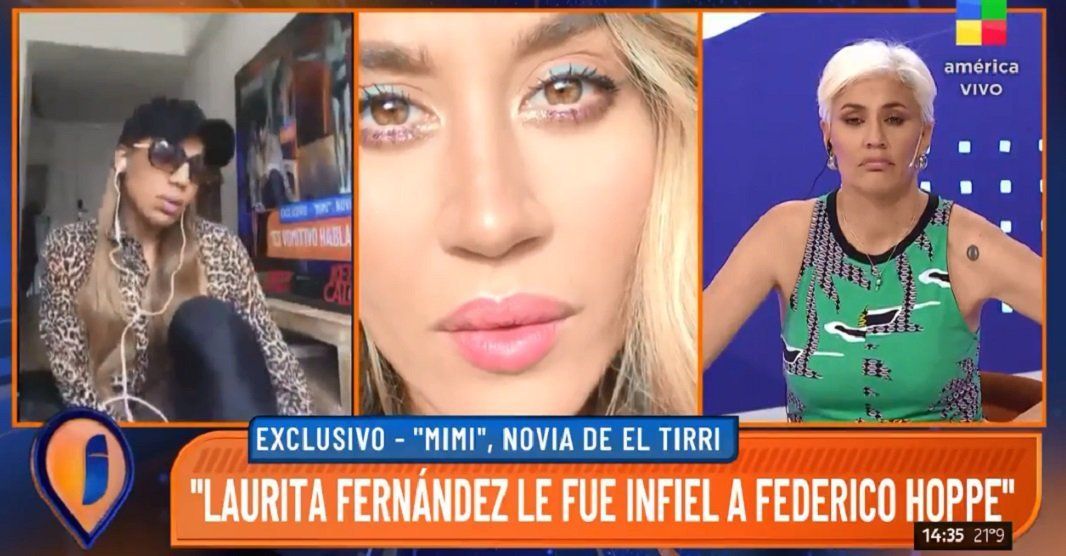 Mimi contó en Intrusos que Jimena Barón quiso seducir al Tirri: Es una muchacha que le gusta...