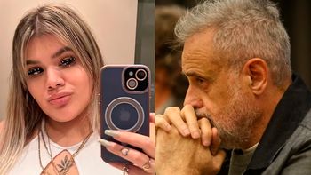 La reacción de Morena Rial ante el duro enfrentamiento de su papá con el Gobierno.