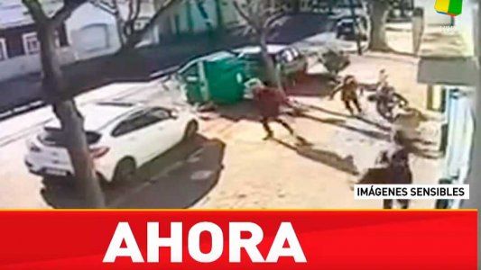 Violento ataque de motochorro en Rosario: los vecinos impidieron el robo