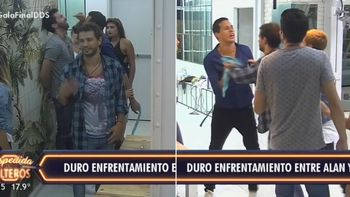 Fuerte pelea de Pablo y Alan en Despedida de solteros: hubo escupitajos