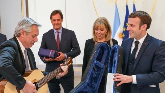 Emmanuel Macron invitó a Alberto Fernández a participar en el Foro de París por la Paz