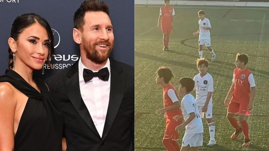 El angustiante momento de Lionel Messi y Antonela Roccuzzo en el partido de Thiago en Inter Miami