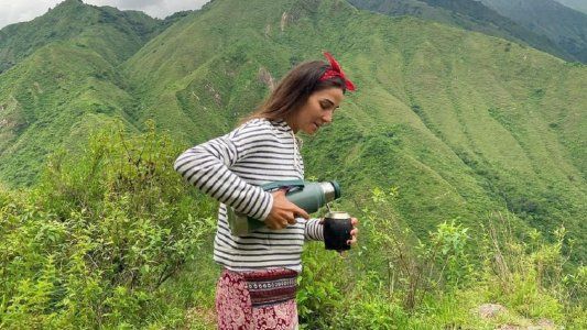 Las vacaciones de Juana Viale recorriendo la Argentina: “Fluir sin fin”