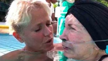 El emotivo video de Xuxa cantándole a su mamá enferma