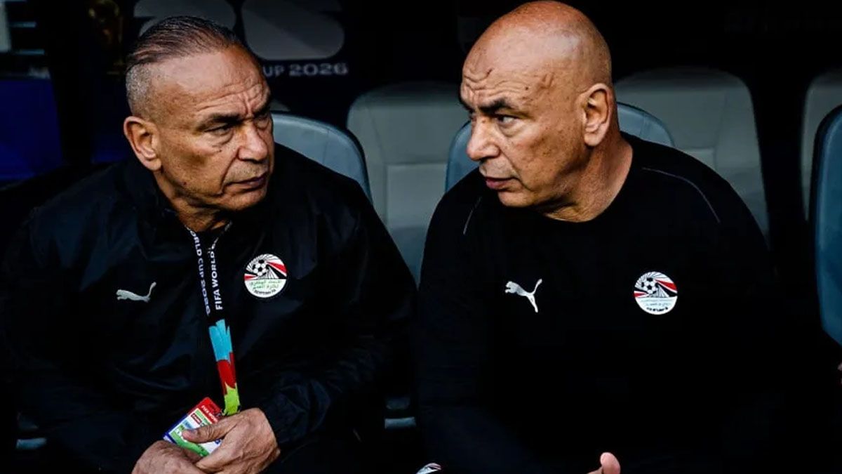 Ibrahim Hassan (izquierda) junto a su hermano Hossam Hassan