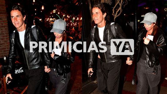 Mariano Martínez se muestra como nunca con su nueva novia tras el estreno de la obra con Nicolás Cabré