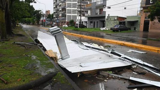 Temporal en Buenos Aires: cortes de luz masivos, destrozos y árboles caídos