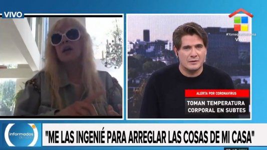 Nacha Guevara y su mirada del coronavirus: Salimos fortalecidos o nos hundimos en esta