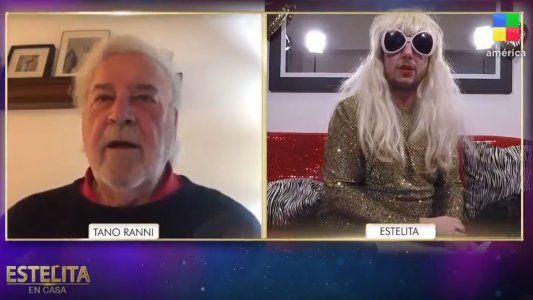 El extraño sueño laboral que le confesó el Tano Ranni a Estelita: Es hacer de...