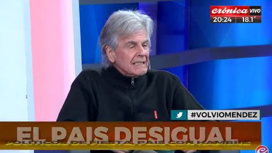 Raúl Rizzo pidió una revolución armada para terminar con la pobreza