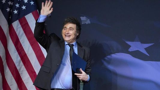 Milei en Los Ángeles: encuentro con una astronauta y reunión con empresarios