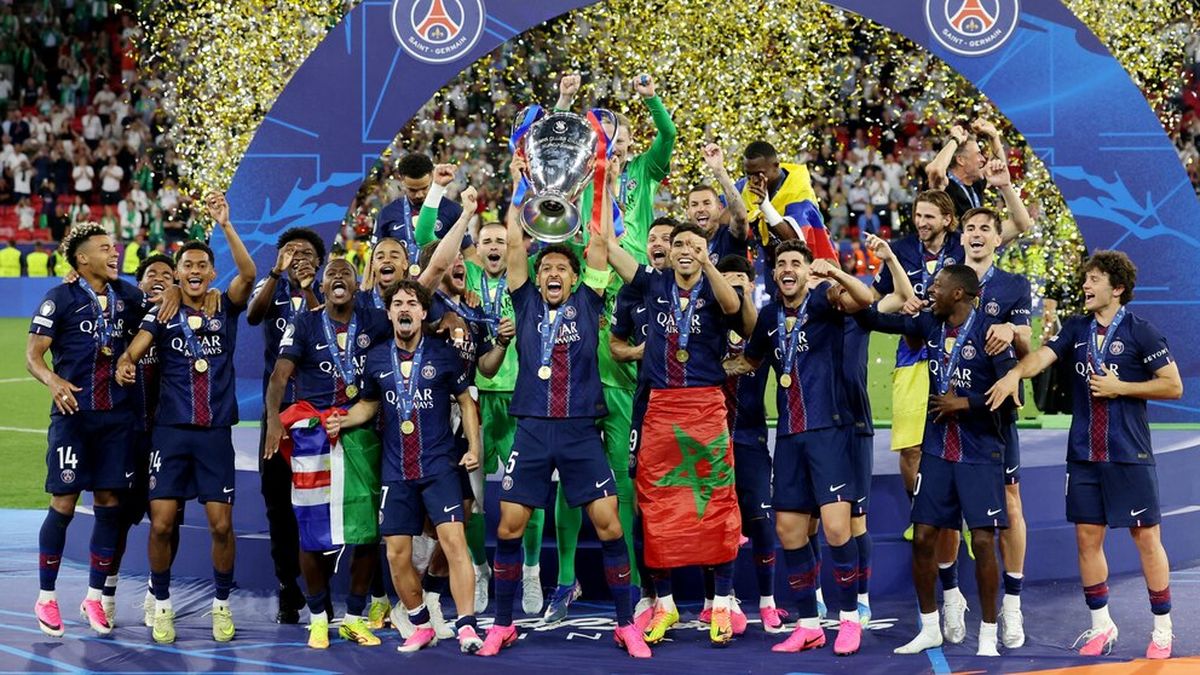 PSG ganó la segunda Champions League de su historia (REUTERS)