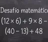 Desafío matemático: una mente brillante lo resuelve en menos de 10 segundos
