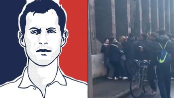 Conmoción en Francia: así mataron a un activista de derecha afuera de una universidad en Lyon