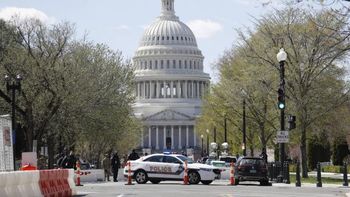 Las fuerzas de seguridad pidieron no acercarse hasta la sede del Congreso estadounidense (Foto: archivo).