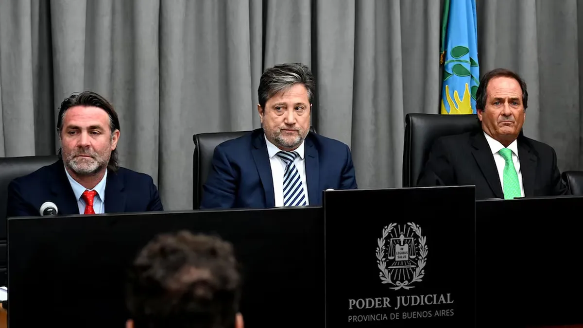 Alberto Ortolani, Alberto Gaig y Pablo Rol&oacute;n, los jueces del caso Maradona.&nbsp;