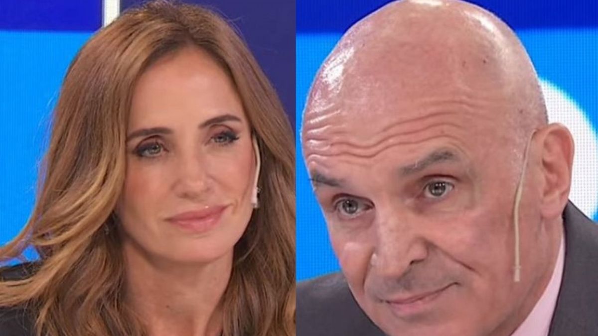 Duro debate entre José Luis Espert y Victoria Tolosa Paz (Foto: captura de TV)