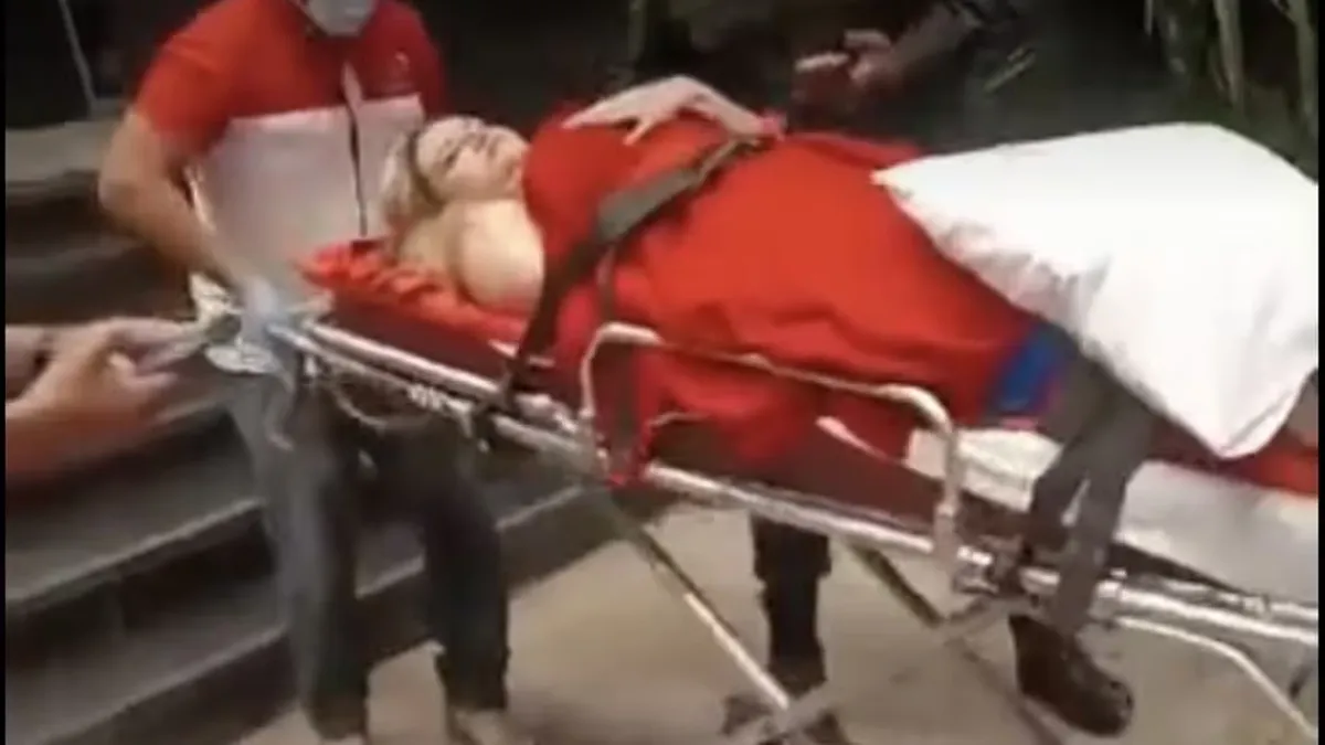 Beller recibió tres impactos de bala y se encuentra internada. (Foto: captura)