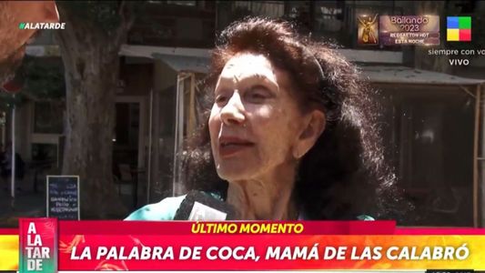 Coca Calabró habló acerca de la interna entre sus hijas, Marina e Iliana: Quiero que...
