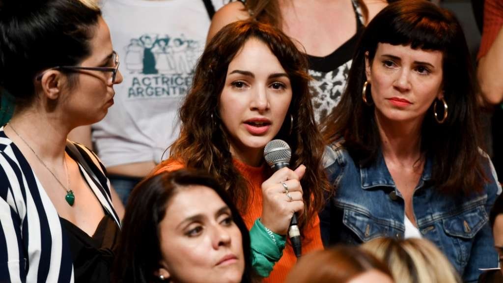 Qué leyeron las Actrices Argentinas en la presentación del proyecto para el aborto legal, seguro y gratuito