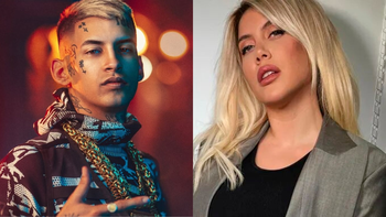 La filosa chicana de L-Gante a Wanda Nara por un escándalo pasado