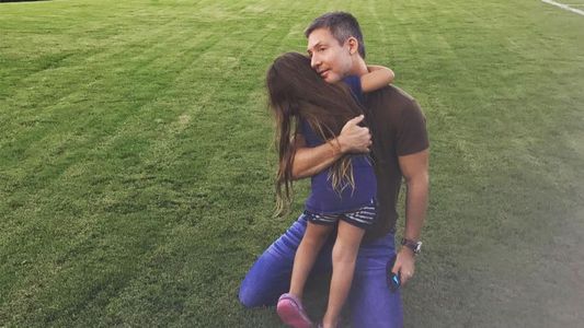 El insólito video de Adrián Suar con su hija Margarita que le habla a un celular de mentira
