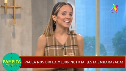 Pampita fue sorprendida al aire con un embarazo de una compañera