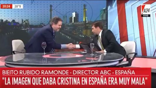 ¡Qué golpazo! Se cayó un invitado de Feinmann en pleno aire