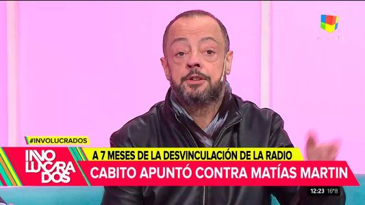 Cabito: “Me dieron morfina dos veces y la quedé”