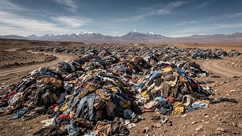 El desierto que se convirtió en un gigantesco cementerio de ropa: hay 60.000 toneladas de prendas