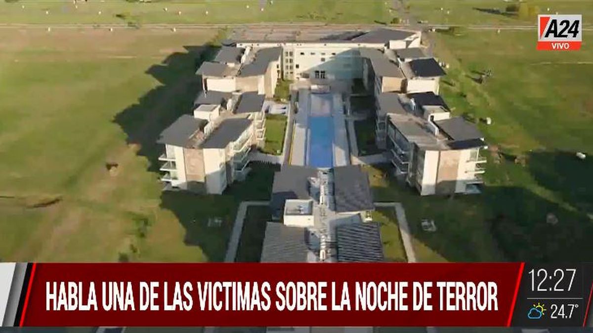 Hudson: audio del golpe comando al jugador Nicolás Uvita Fernández. (Captura de Tv)