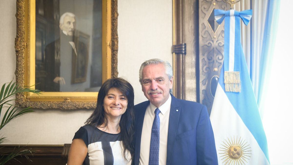El presidente Alberto Fernández recibió en Casa Rosada a la nueva interventora del INADI