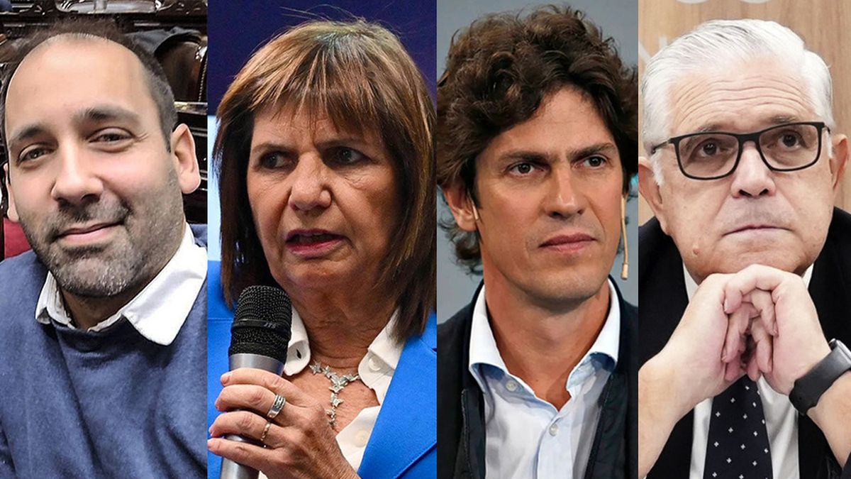 Los candidatos en CABA.&nbsp;